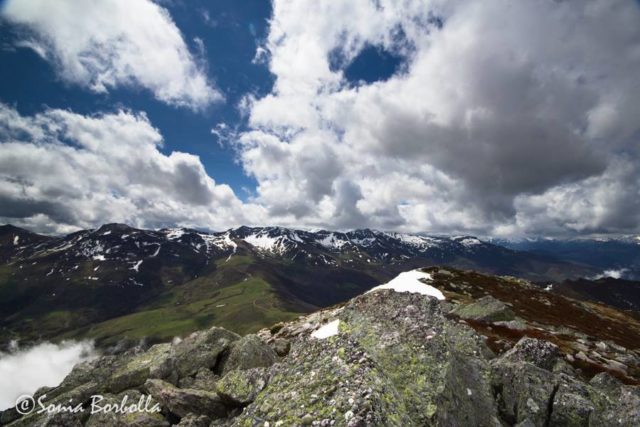 Las montañas del águila real en el PN Saja-Besaya