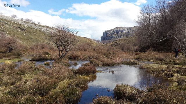 Poljé de Brenalengua. Abril de 2015.